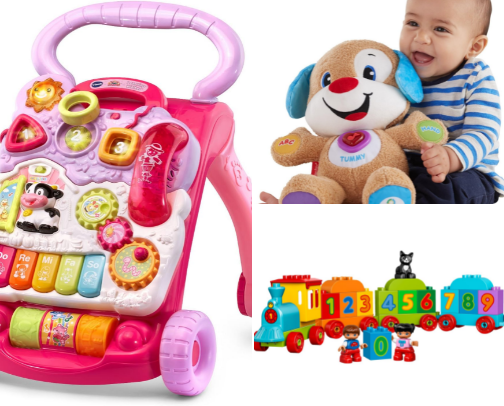 10 Best Toys for 1-Year-Old Boys (Mom-Approved)” cover photo collage