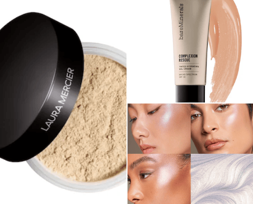 fave makeup products ☆ cover photo collage