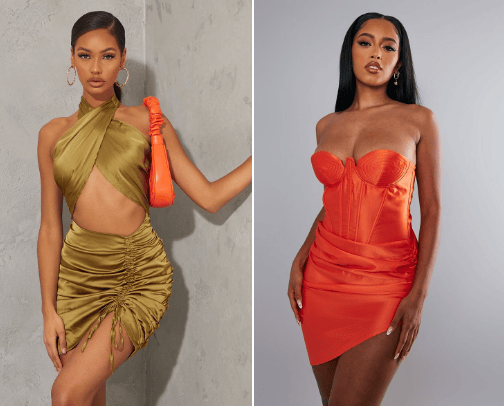 PrettyLittleThing perfect dresses cheap🌷 cover photo collage