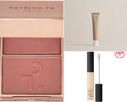 “No Makeup” Makeup cover photo collage