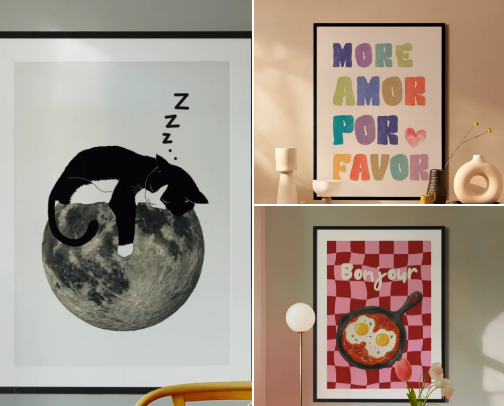 The best posters to decorate your walls cover photo collage