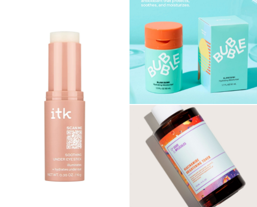 Nightly routine of a girl entering her quarter life crisis era cover photo collage