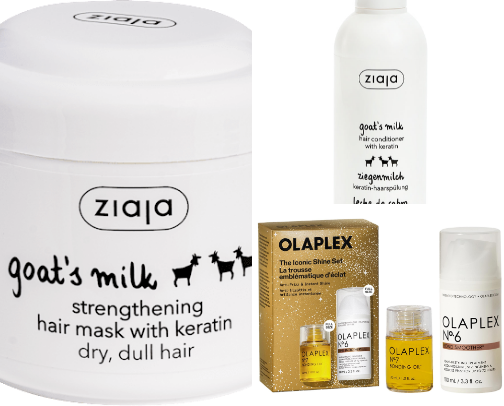 Haircare cover photo collage