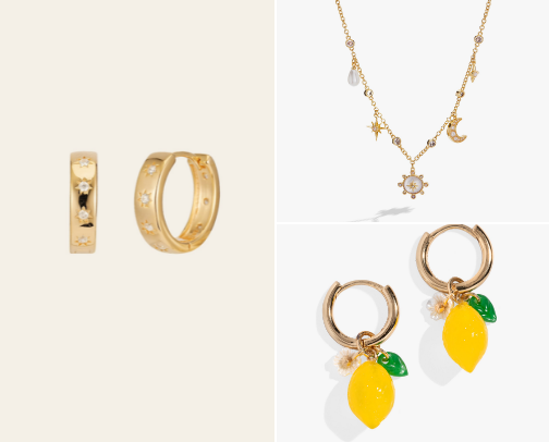 Jewelry (Yellow Gold) cover photo collage