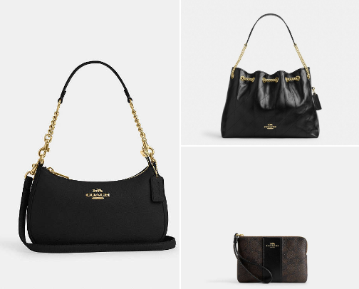 Trending Coach Purses! cover photo collage