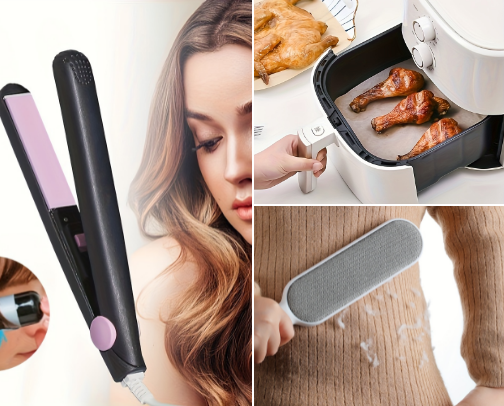 Appliances & beauty cover photo collage
