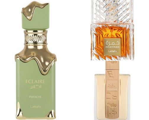 The BEST affordable Arab perfume for women ✨🤍 cover photo collage