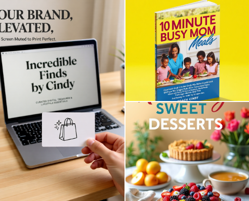 My Favorite Holiday Audiobooks & Music cover photo collage