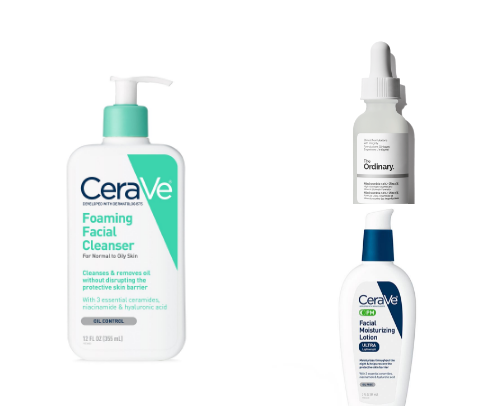 skincare routines for different skin types cover photo collage