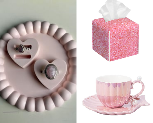 Aesthetic Pink Stuff cover photo collage