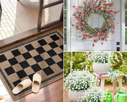 Spring Porch Decor Ideas 2026 cover photo collage