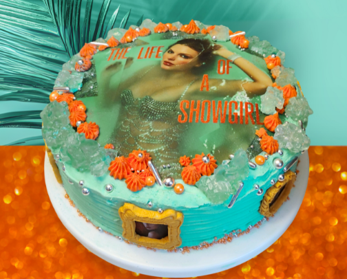 The Life of a Showgirl Cake Ideas ❤️‍🔥 cover photo collage