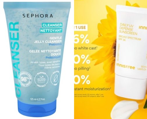 SKIN CARE cover photo collage