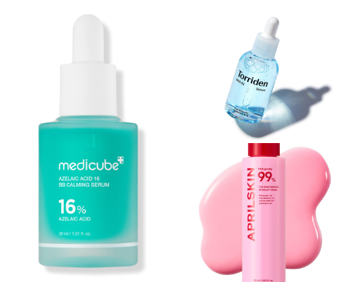 K-beauty Glass skin cover photo collage