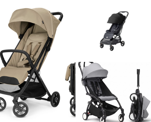 Best Travel Strollers for Flying & Everyday Adventures cover photo collage