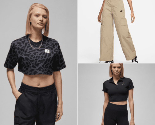 nike women cover photo collage