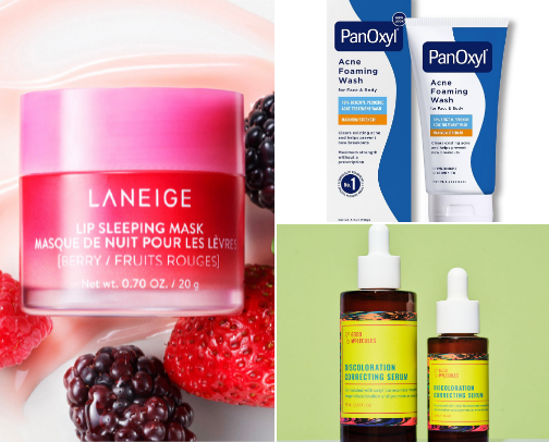 My favorite beauty recs cover photo collage