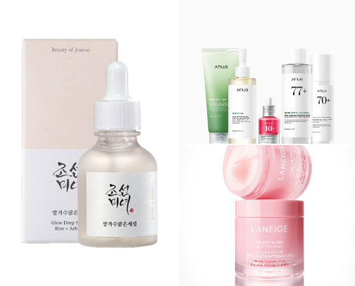The best Korean skincare cover photo collage