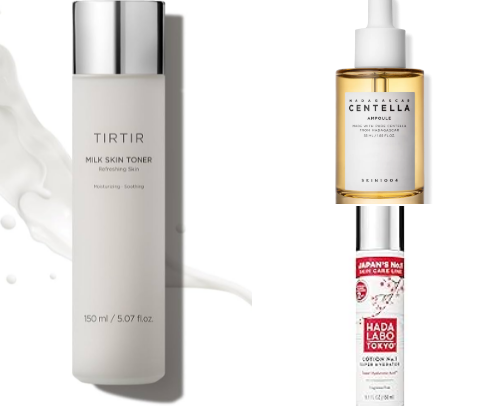 Skincare cover photo collage