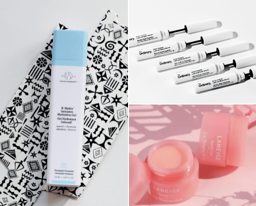 Flawless skin cover photo collage