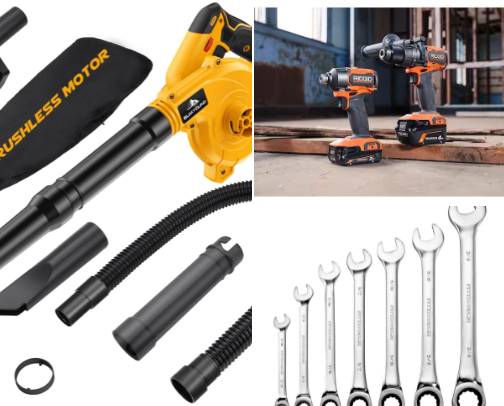 The best tools for construction work!! cover photo collage