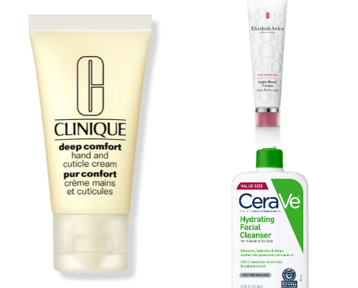 Beauty Products/Skin Care cover photo collage
