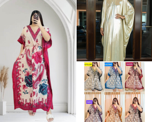 Kaftan Dress cover photo collage