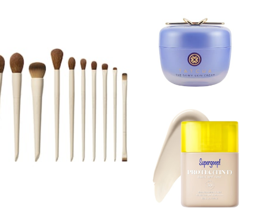 Skincare and Make-up for Mature Skin cover photo collage
