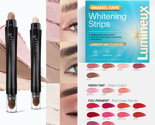 My favorite beauty recs cover photo collage