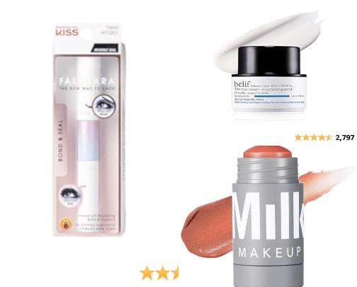Cosmetics and Skincare cover photo collage