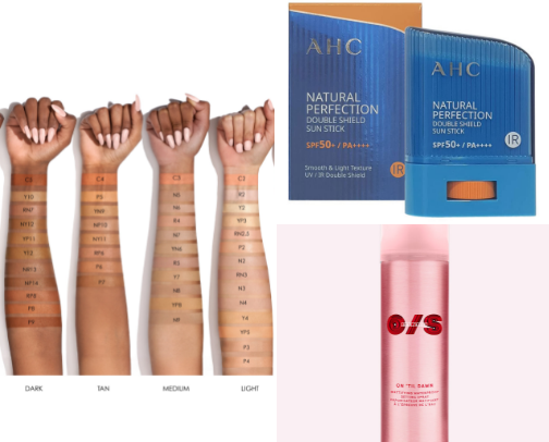 My favorite beauty recs cover photo collage