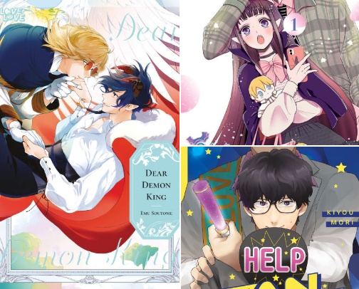 April 2026 Manga Reads cover photo collage