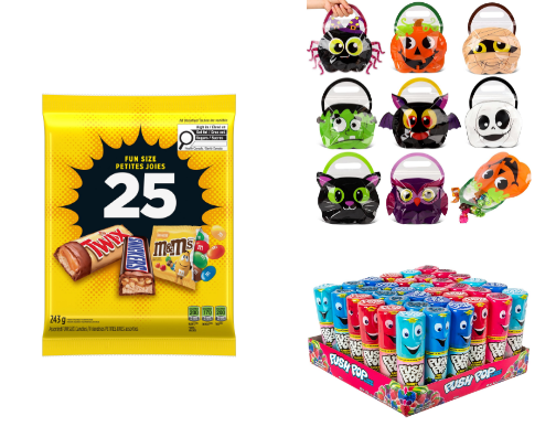 Halloween Candy Deals cover photo collage