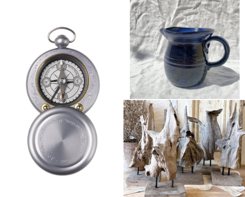 Mediterranean Blue: Vintage Maritime Decor & Coastal Soul cover photo collage