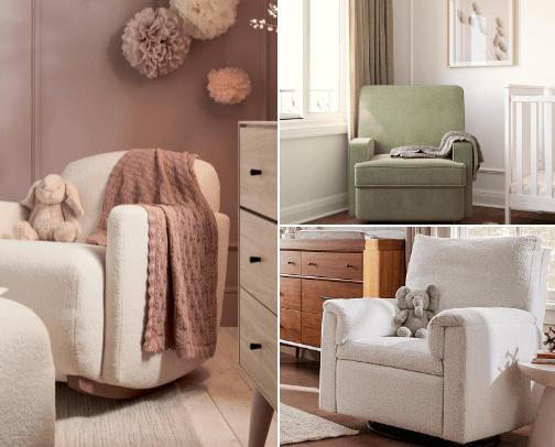 Best Chairs for Nursing Mothers cover photo collage