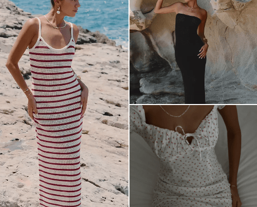 Dresses👗 cover photo collage