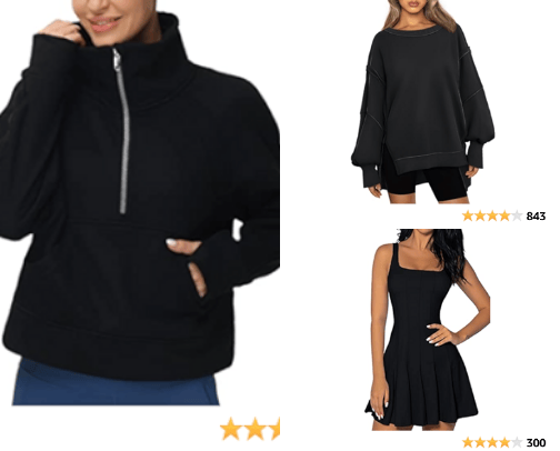 Athleisure cover photo collage