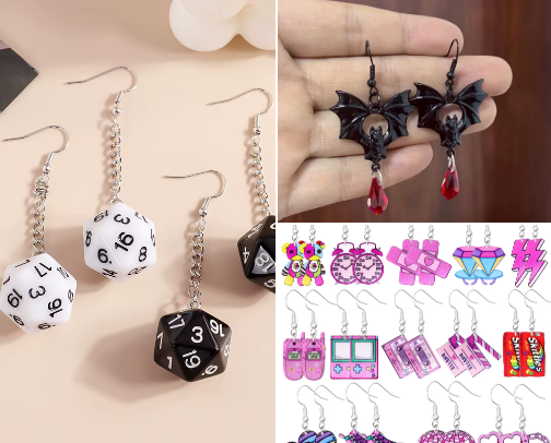 Cute Outgoing Earrings For My Fashion Girlies! cover photo collage