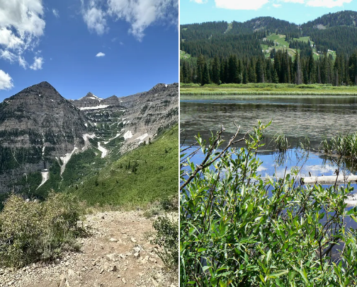 Moore Adventure in Utah - Hiking cover photo collage