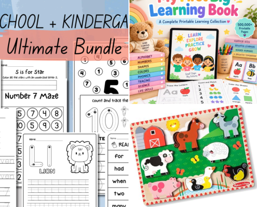 🧸 Age-Appropriate Toys & Learning Activities Kids Will Actually Enjoy ✨ cover photo collage
