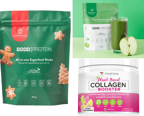 Good protein Canada cover photo collage
