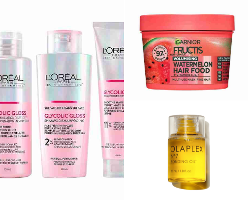 Haircare products that are garantiqued to help you💇🏼‍♀️💌 cover photo collage