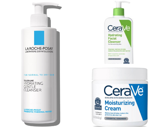 skin care cover photo collage