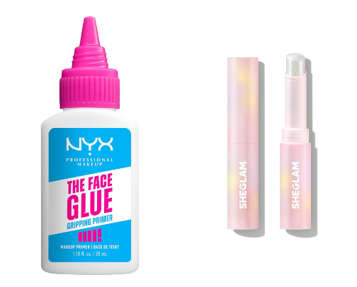 Full Face Drug Store Glam cover photo collage
