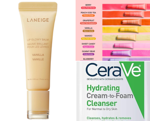 My favorite beauty recs cover photo collage