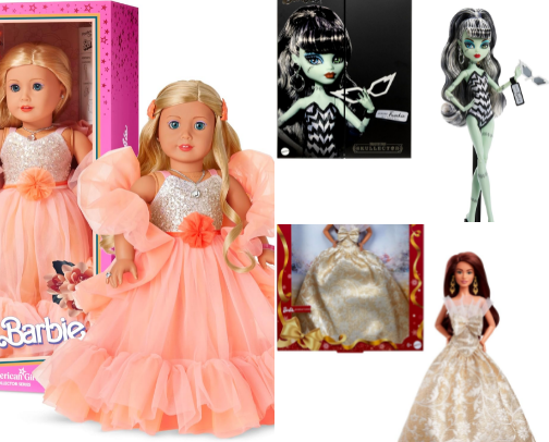 Amazing Dolls for those who play, collect or both! cover photo collage