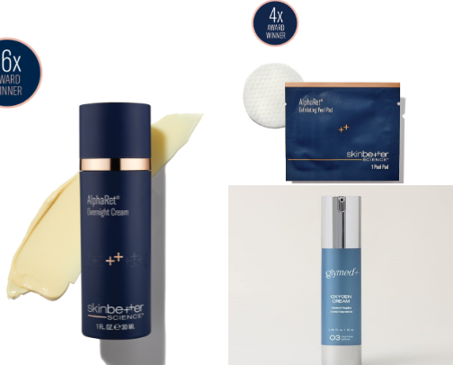 Esthetician approved skin care products cover photo collage