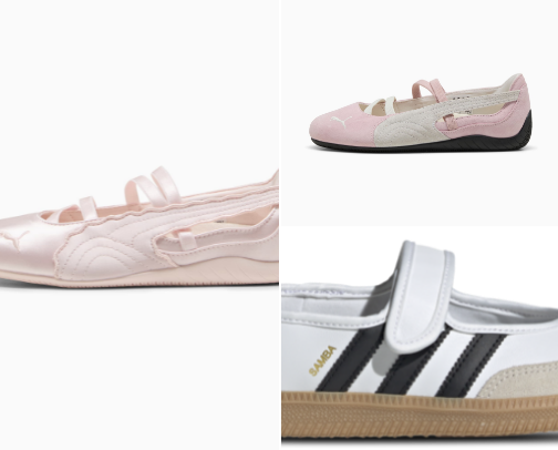 Ballerina Sneakers cover photo collage