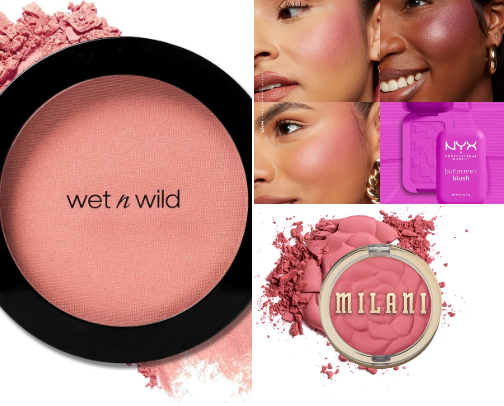 My Top Blush Products cover photo collage