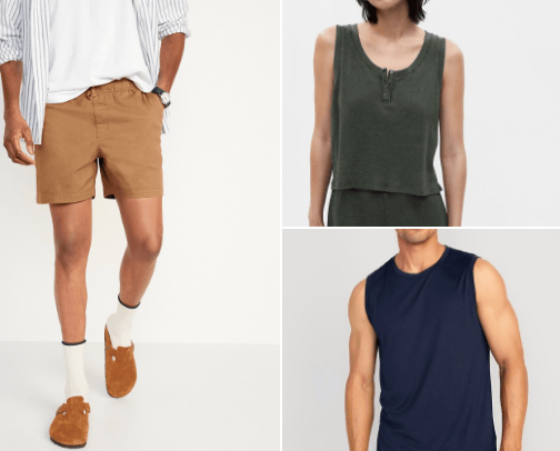 Gap/Old Navy/Banana Finds cover photo collage